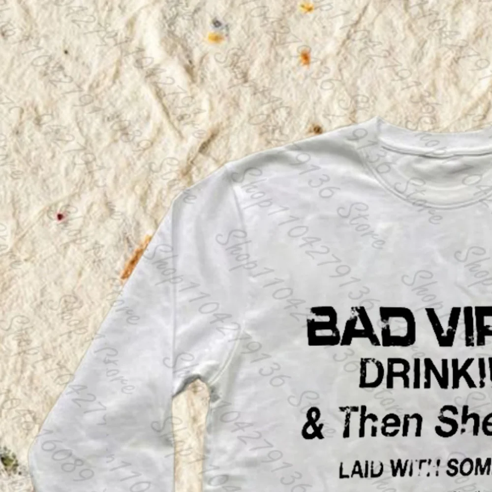 Vintage T shirt Harajuku Slim Long Sleeve Shirts Streetwear Women Clothes Letter Print Baby Tees Crop Tops 2000s Grunge T-shirts