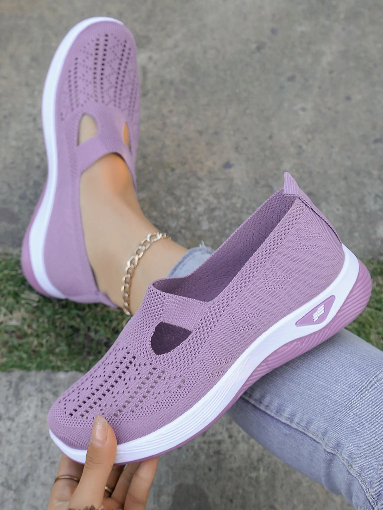 Damen-Sneaker, atmungsaktive Schuhe, Mesh-Low-Top-Schuhe mit weicher Sohle, leichte Damenschuhe, Sommerschuhe für Damen, Schuhe mit kostenlosem Versand – Detail 16