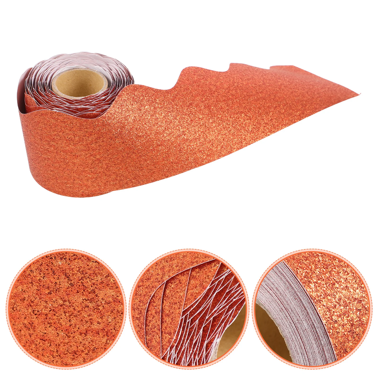 

Glitter Bulletin Board Border Shiny Trim for Classroom Office School Decor Teachers DIY Sticky Tape Decorations