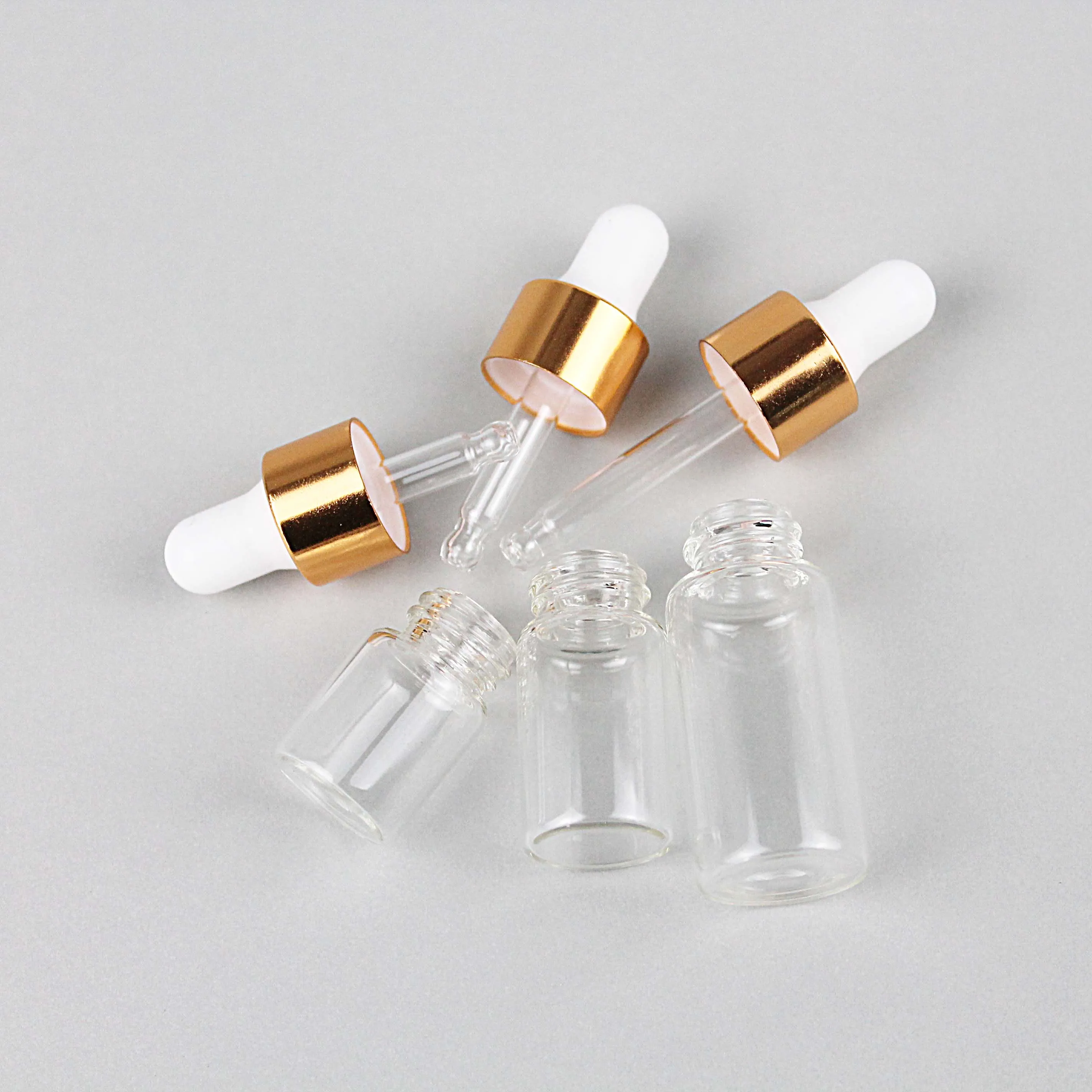 10 unidades/pacote 1ml 2ml 3ml 5ml mini garrafas conta-gotas para o óleo essencial vazio recarregável frasco conta-gotas de vidro âmbar recipiente de perfume