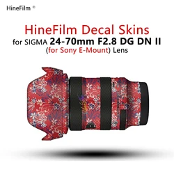 Hinefilm Skin for Sigma 24-70 f2.8 II Lens Sticker for Sigma 24-70mm F2.8 DG DN II Lens Skin 24 70 II Wrap Cover 2470 F2.8 II
