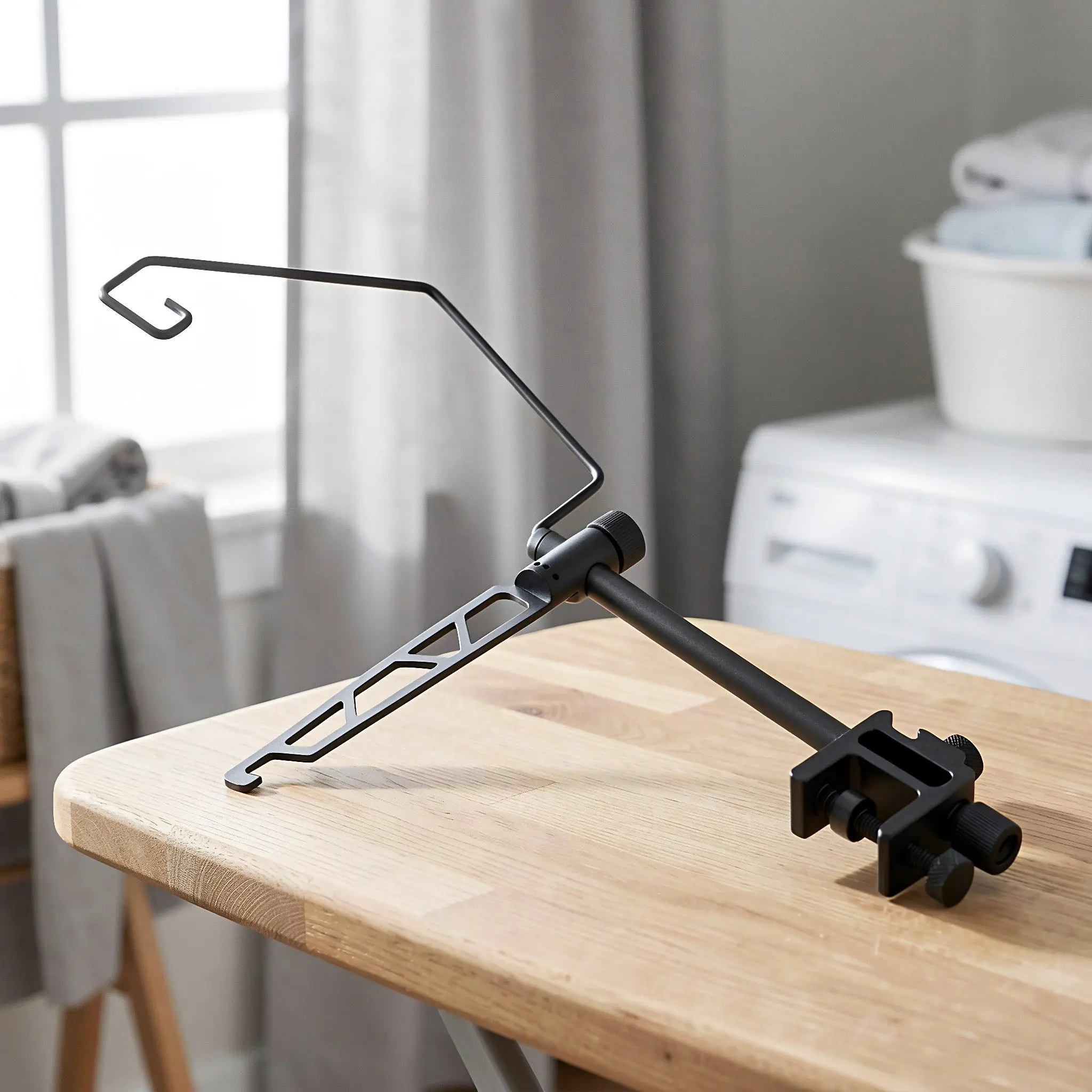 Iron Cord Guide Clamp-on Ironing Board Wire Guide Steam Cable Support  Anti Snag Cord Saver Cable Organizer For Laundry Station