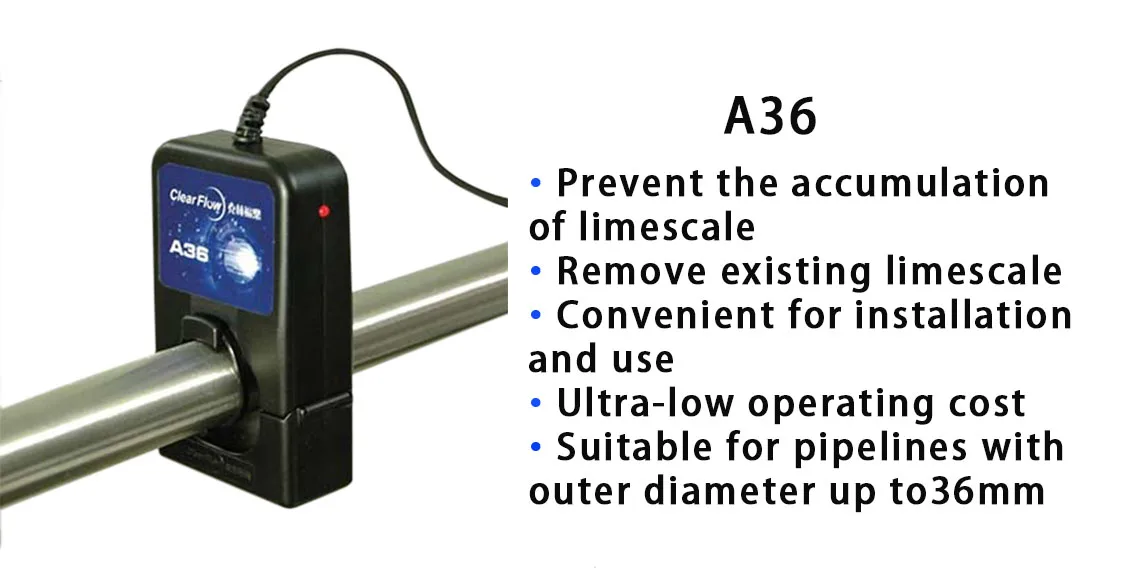 Innovation Electronic 220V Industrial Water Descaler Household Softener ABS Magnetic Scale Rem-oval Consumables 1 Year Warranty