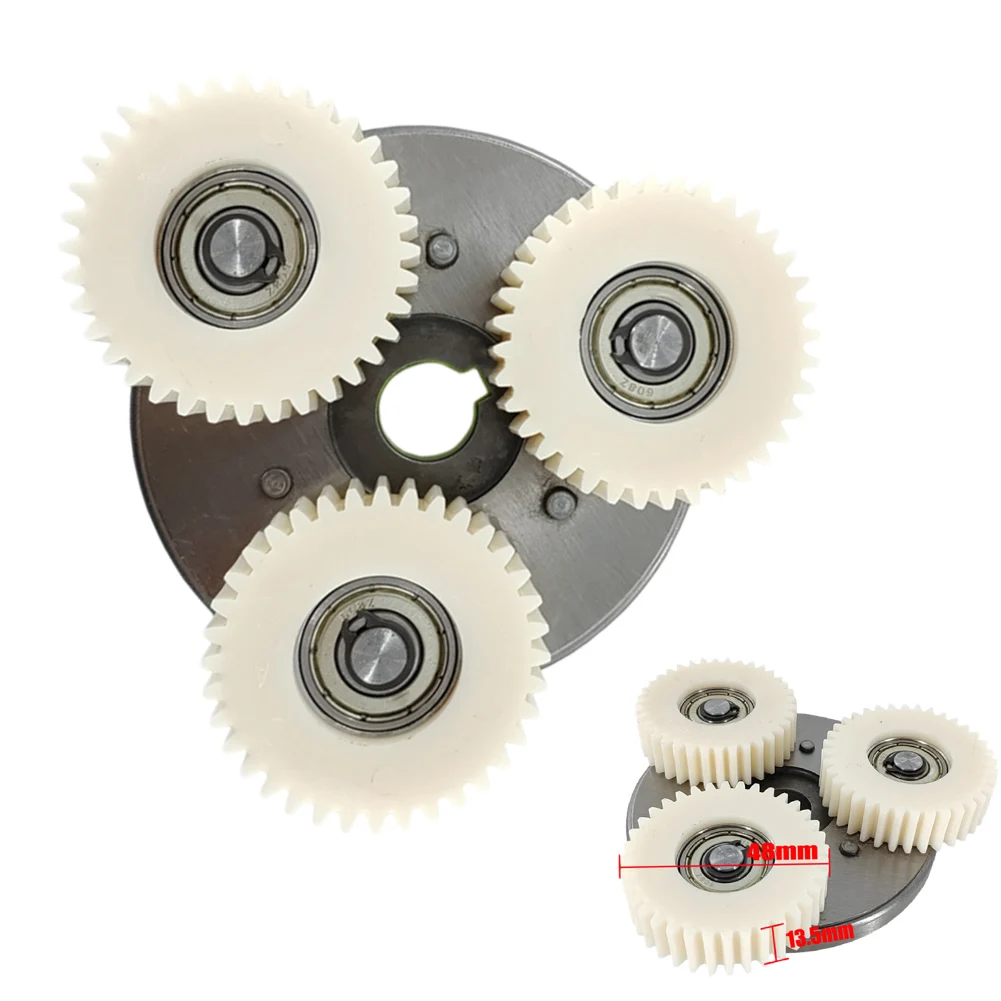 E Bike Motor Gear Clutch Kit 36T 48x13.5mm Planetary Gear With 88mm Clutch Set For Bafang Electric 500W Motor