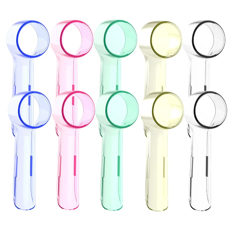 Toothbrush Dustproof Covers Caps Compatible with Braun Oral B Electric Toothbrush Round Replacement Brush Heads Series Protector