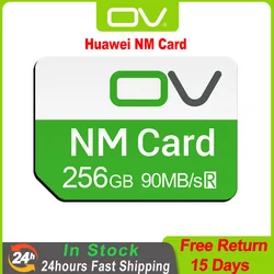 OV-Carte de mémoire NM d'origine pour Huawei Mate 20 50 P30 P40 Pro Series 64 128 Go 256 Go, stockage de téléphone portable, accessoire 6,000