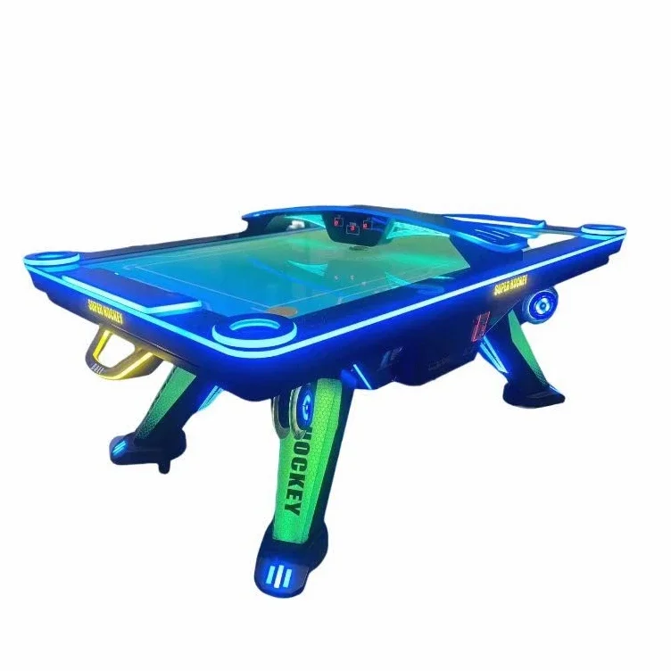 2026 Factory Direct Sales Colorful Lights air Hockey Machine Mesa Hockey air Coin Machine