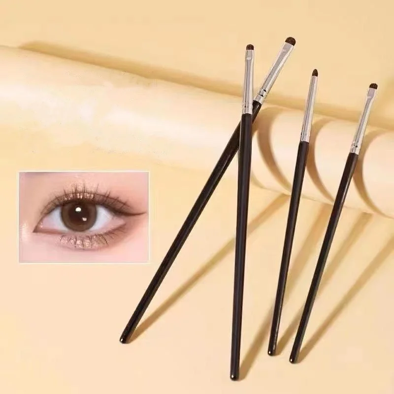 Pinceaux de maquillage pour les yeux, 4/8/12 pièces, pinceau précis pour les détails, poils de cheval doux, pinceau pour le contour des yeux, pinceau pour le maquillage des yeux, pinceau pour le highlighter, outils de maquillage pour les yeux