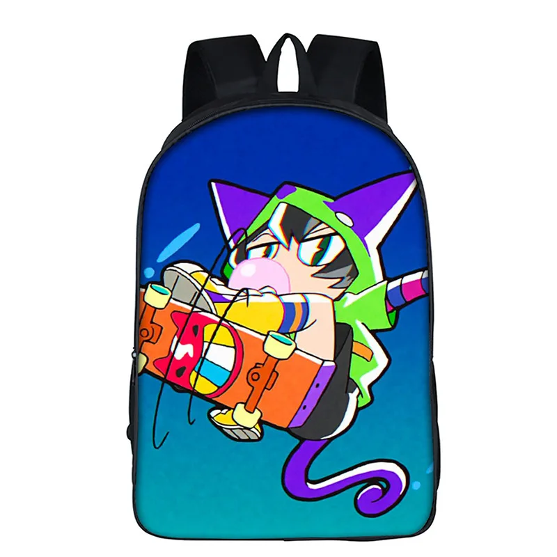 

Trendy Popular SK8 the infinity Notebook Backpacks pupil School Bags 3D Print Oxford Waterproof Boys/Girls Laptop Backpacks