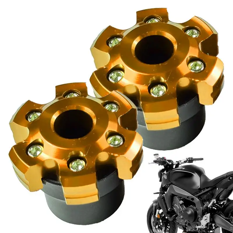 

Front Fork Frame Sliders 2PCS Motorcycle Crash Protector Wheel Crash Protector For Most Motorcycles Motorbikes Moped Scooters