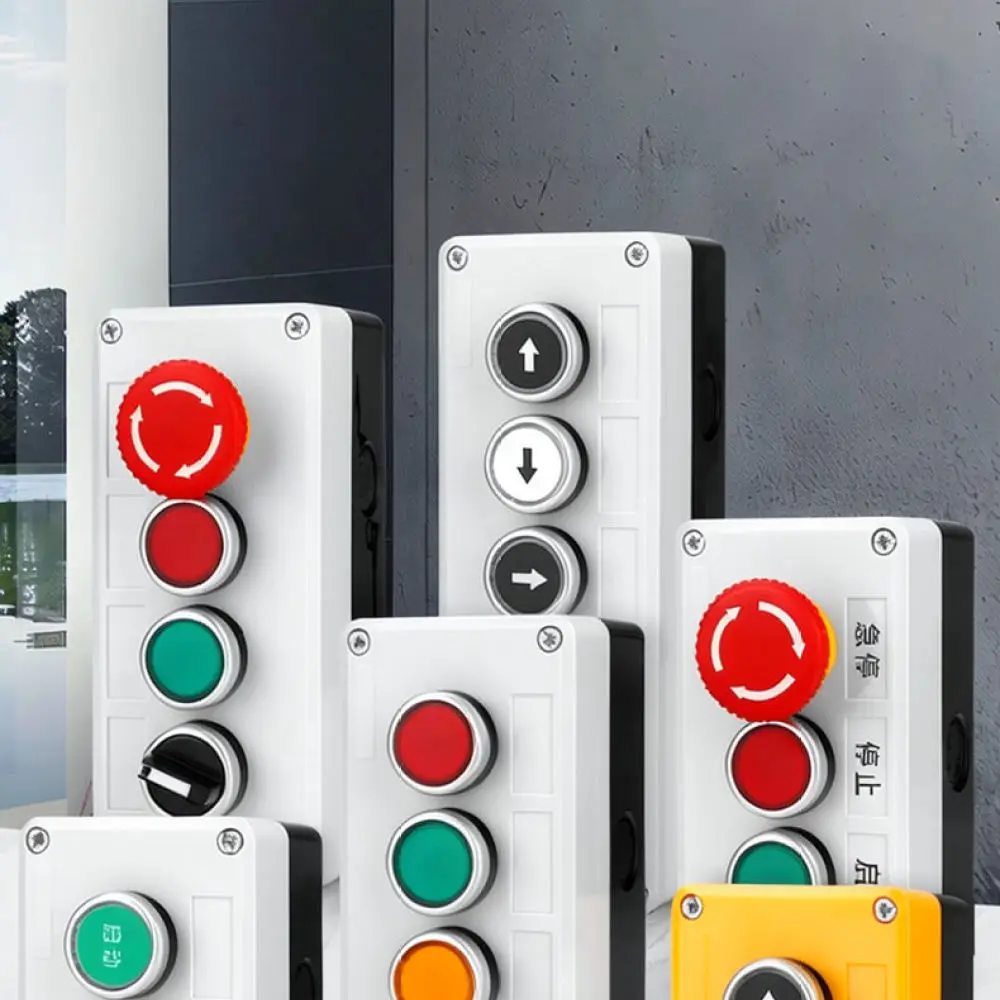 Durable Push Button Control Enclosure Industrial Switch Box For Electrical Equipment Maintenance Automation System view 5