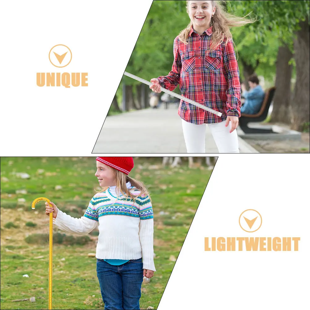 4 stuks Kids Jazz Dance Cane Props Lichtgewicht Decoratieve Kruk Stok Halloween Cosplay Party Dress Up Kinderen Dance Cane