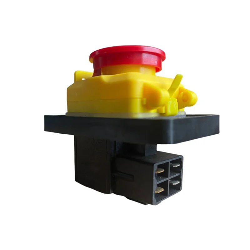 

ABUF-2X CK5 AC250V 4-Pin Start Stop No Volt Release Push Button Switch Common To Woodshop And Metalwork Machines