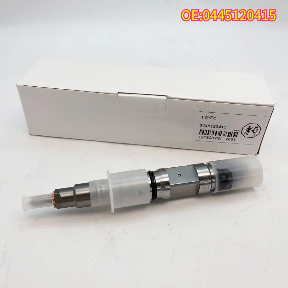 

Высококачественный новый инжектор 0445120415 для тяжелых грузовиков MAN MC13, запчасти двигателя, система подачи топлива, топливный инжектор, абсолютно новый.