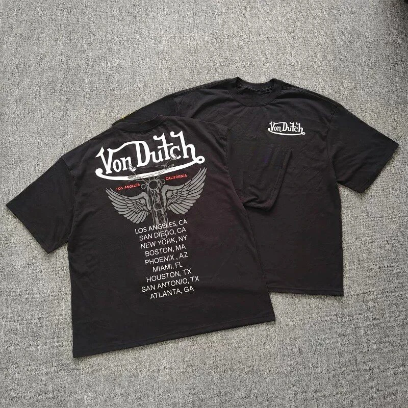 New Men Casual Round Neck Short Sleeve Pure Cotton T-Shirt Summer Vacation Top Funny Graphic Tees Y2K Street Wear