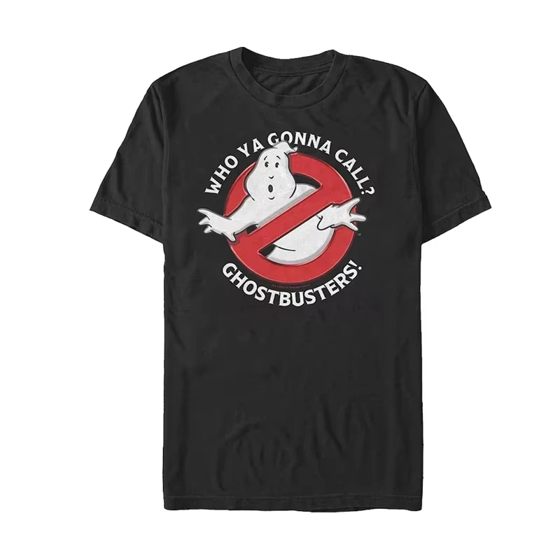New Arrival Classic Ghostbusters Printed Y2k Clothes Tee Shirt Femme T-Shirts for Women Haikyuu Graphic Tees Camisetas 25054