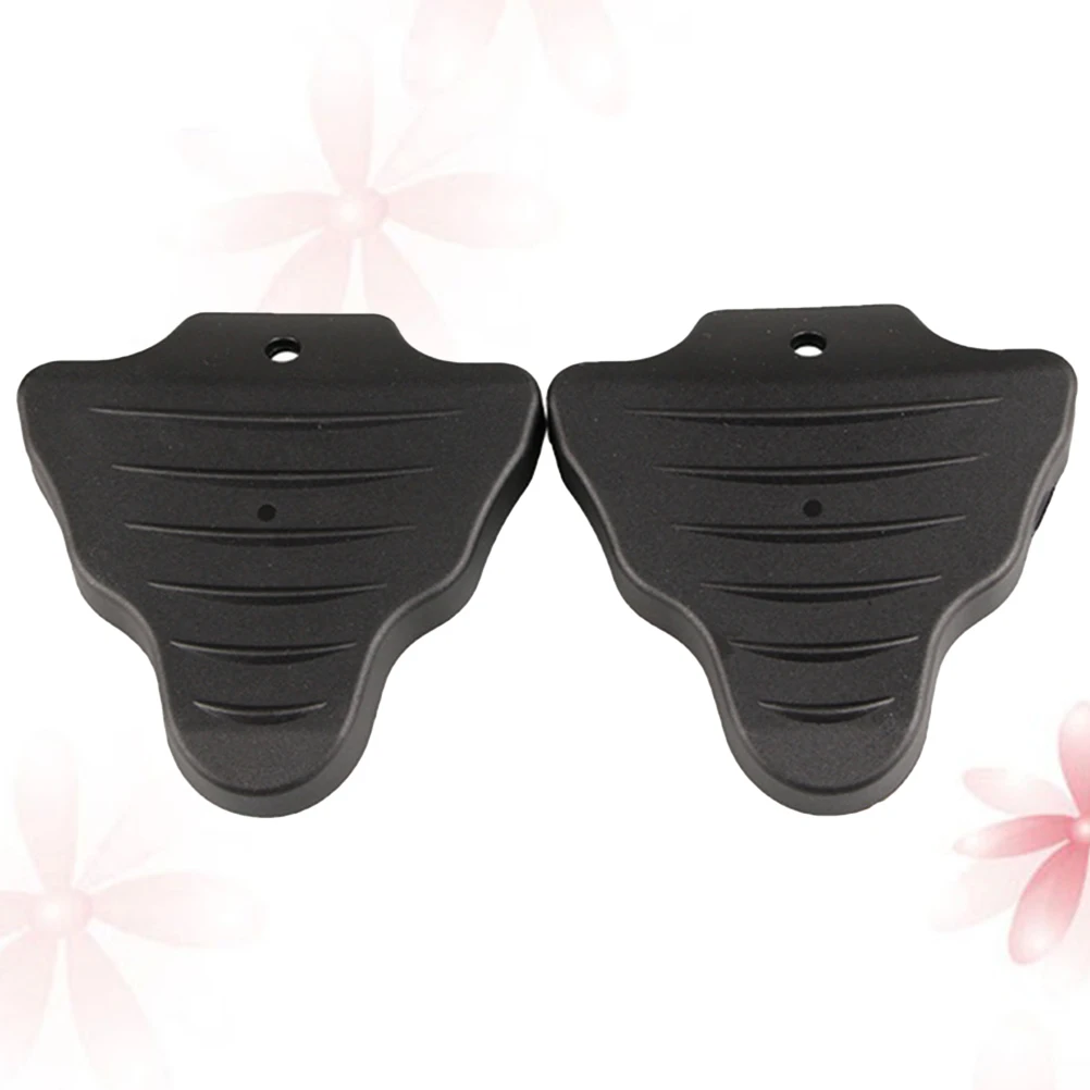 

Bicycle Cover Shoe Lock Protector Anti-Slip Mudproof Cleat for Cycling Self-Locking Pedal Rubber Black Bike Pedal Cleat