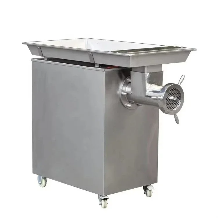 Industrial Frozen Meat Processing Machinery Mincer Block Machine