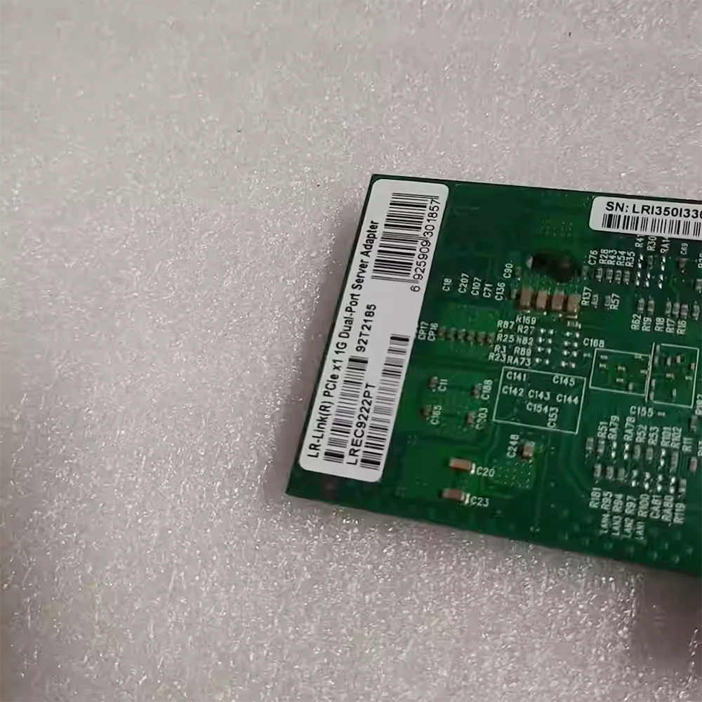 PCIE Gigabit Dual Port NIC LREC9222PT