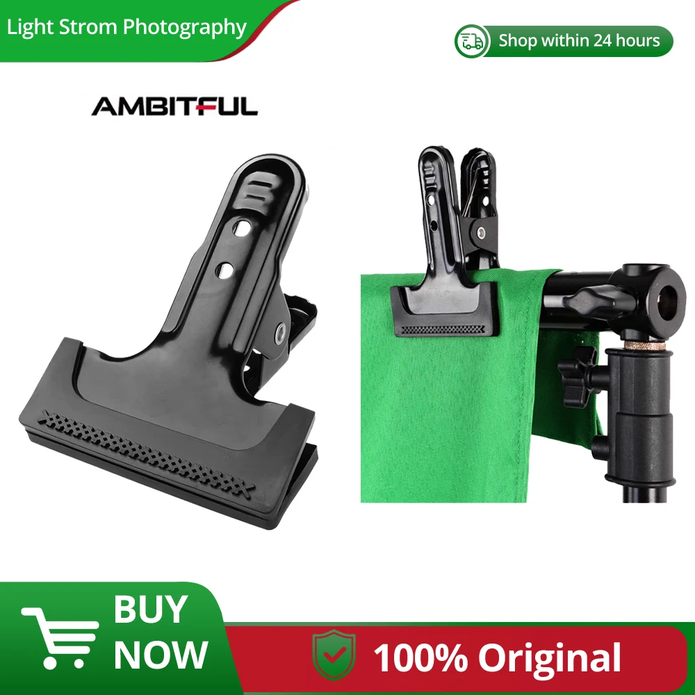 Photography Studio Background stand holder Clips Big long Backdrop Clamps Pegs Photographic Equipment