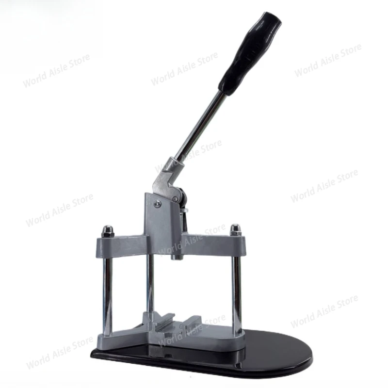 All-metal Badge Machine, Name Badge Machine, Tinplate Name Tag, Medal DIY, Bar Making, Tripod Machine Equipment