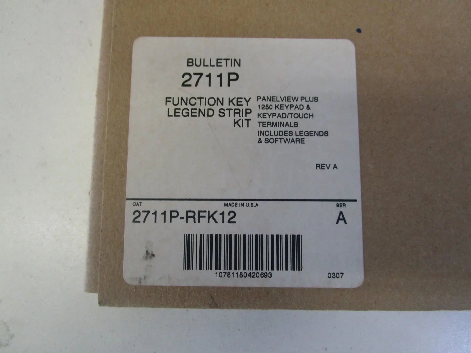 Merek Baru 2711P-RFK15 2711P-RFK6 2711P-RFK7 2711P-RFK10 2711P-RFK12 Garansi Satu Tahun ​