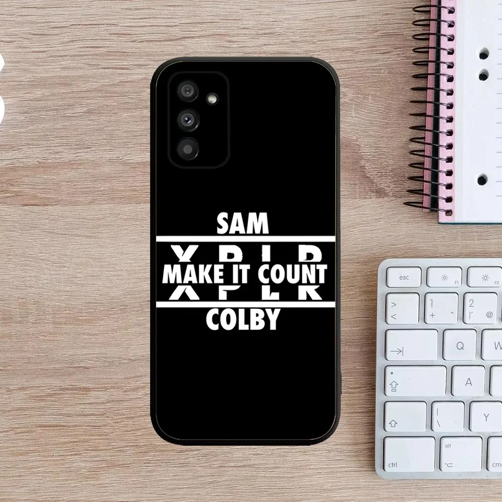 Xplr Sam And Colby Phone Case For Samsung Galaxy A13,A21s,A22,A31,A32,A52,A53,A71,A80,A91 Soft Black Cover