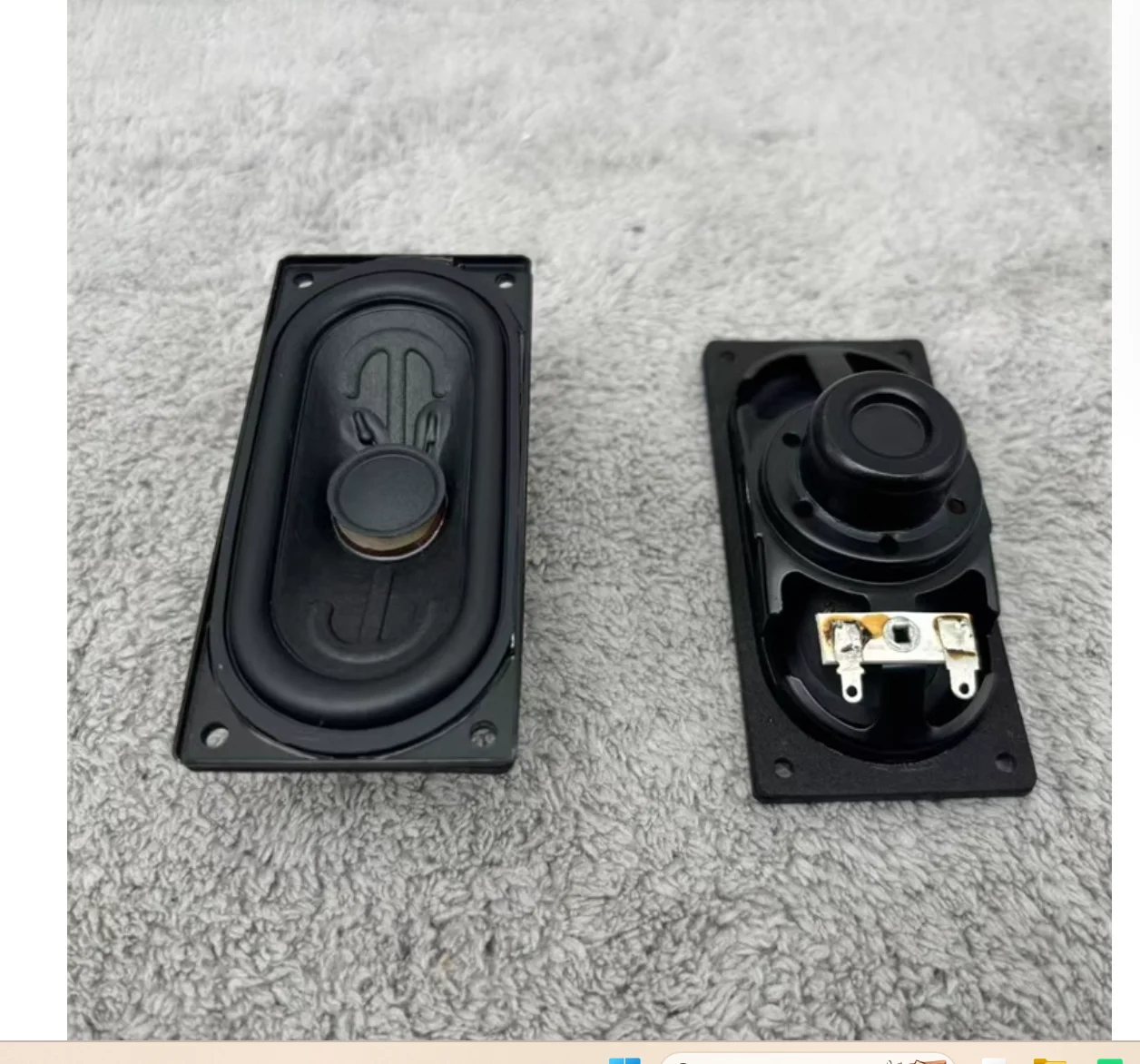 GHXAMP High end Echo Wall Runway Speaker 94*44mm Rectangular Full Range Neodymium Speaker 4ohm 10W 2pcs