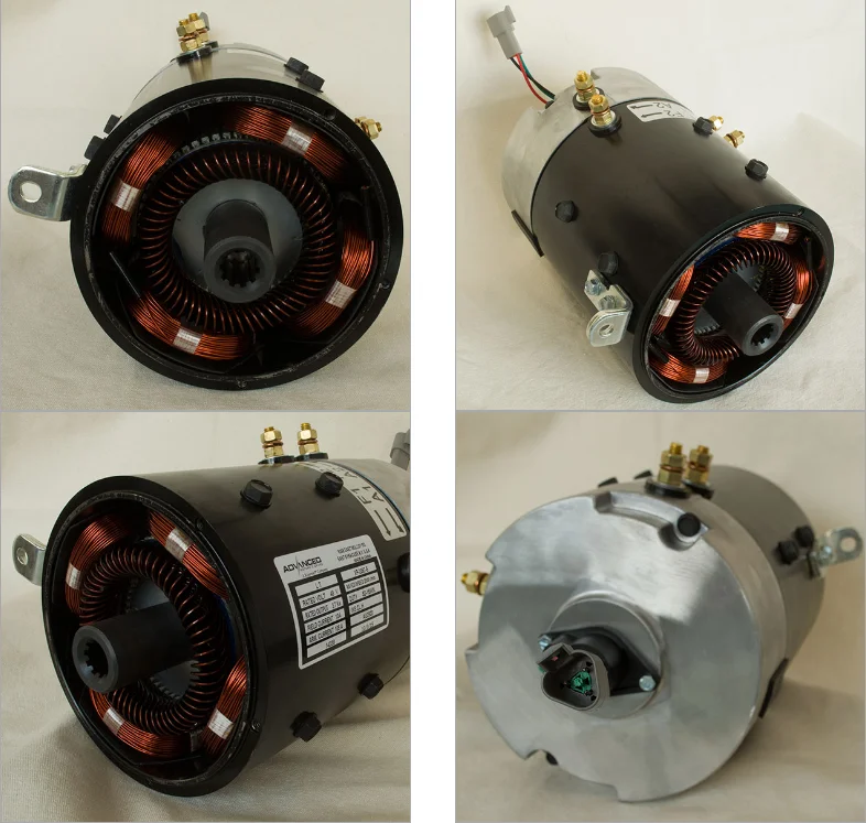 High Speed 2500 RPM DC Motor XP-2067-S 48V 3.7KW Factory Direct Sale DC Motor for Club Car