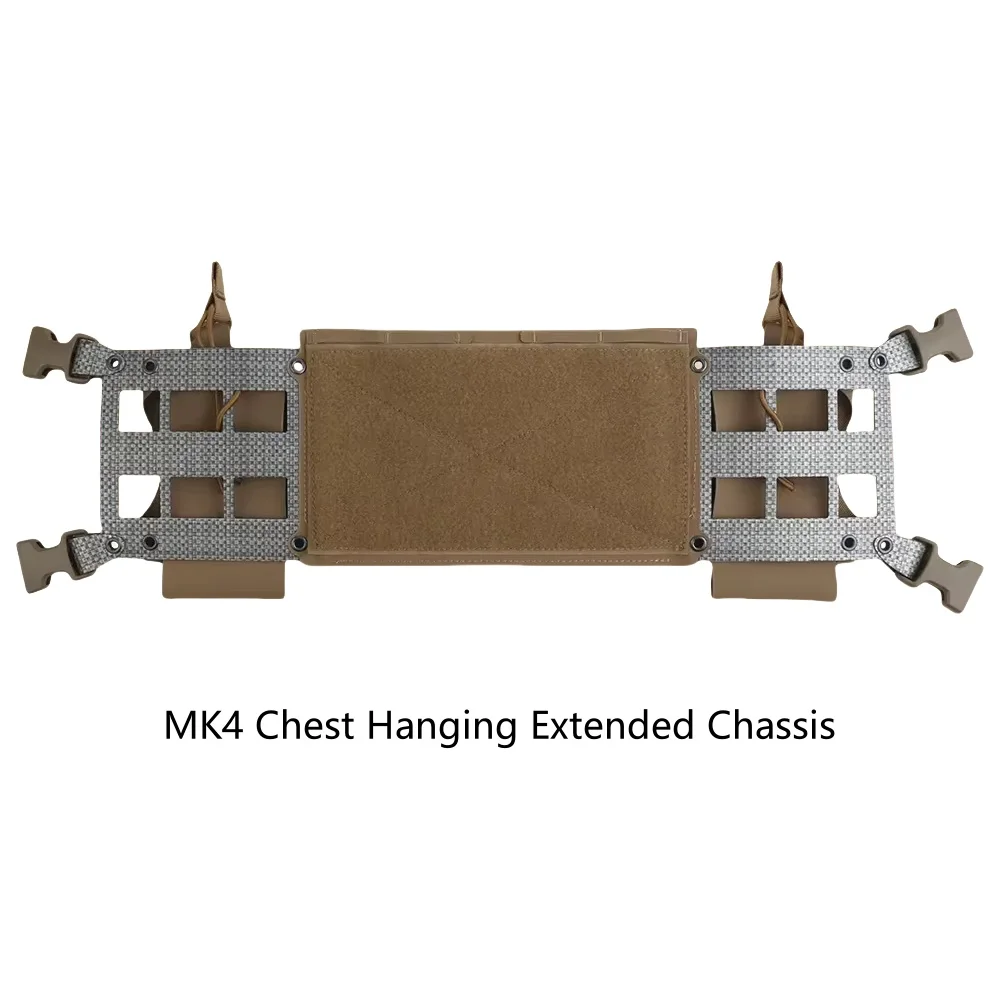 

Multifunctional MOLLE Loading Hanging Board Tool Bag Tactical Expansion MK4 Chest Rig Mounted Chassis II For Hunting Vest