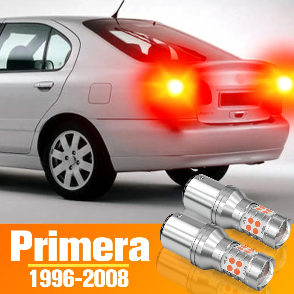

2pcs LED Brake Light Bulb Accessories For Nissan Primera 1996-2008 1997 1998 1999 2000 2001 2002 2003 2004 2005 2006 2007