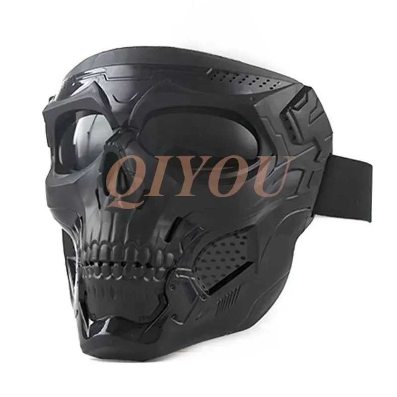 

New Tactical Paintball Skull Masks Outdoor Hunting Shooting Training Mask Military Full Face Safety Airsoft Combat Cs Wargame Ma