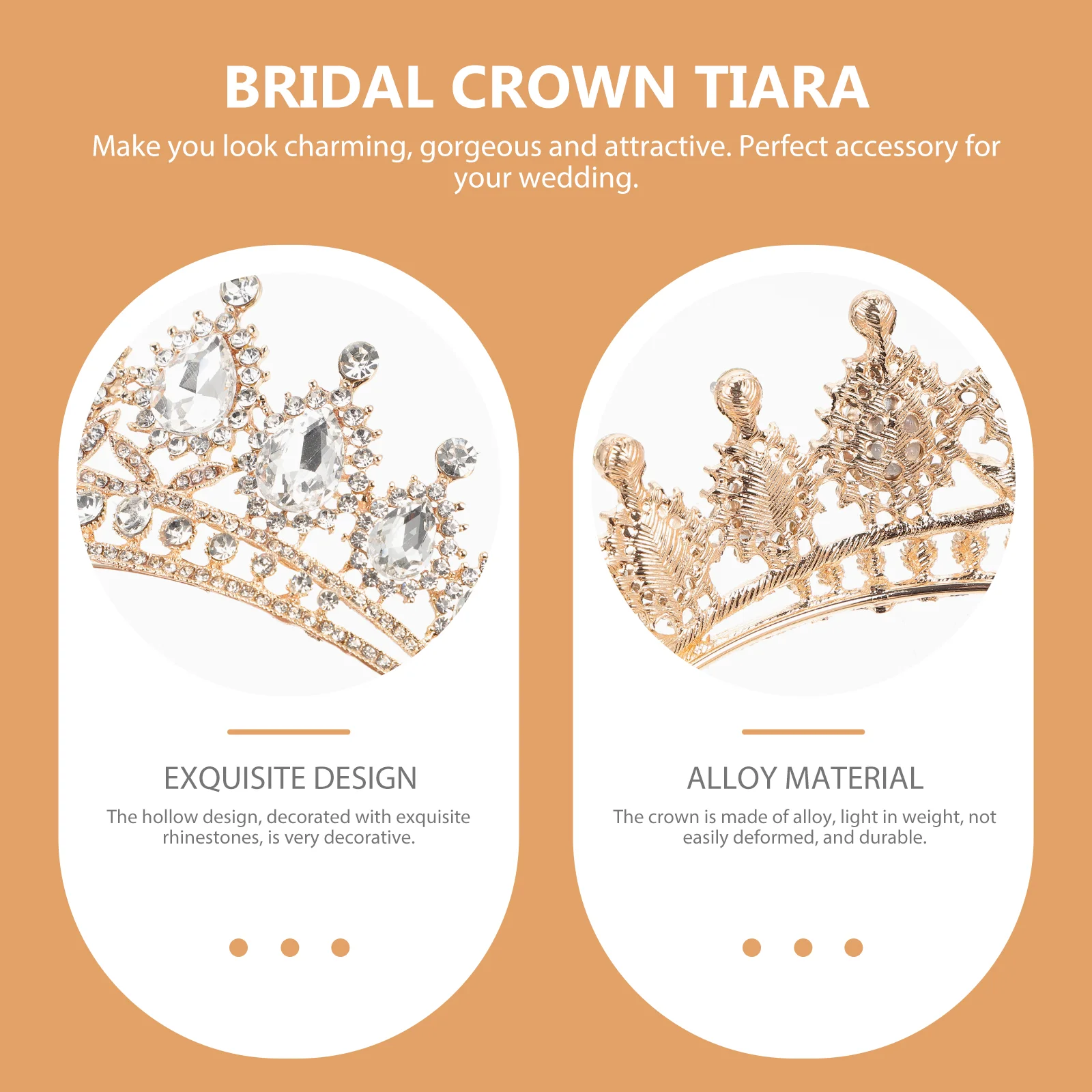 Tiara nupcial, accesorio para el cabello para mujer, decoraciones, tocado de moda, sombrerería de fiesta de boda, señorita delicada