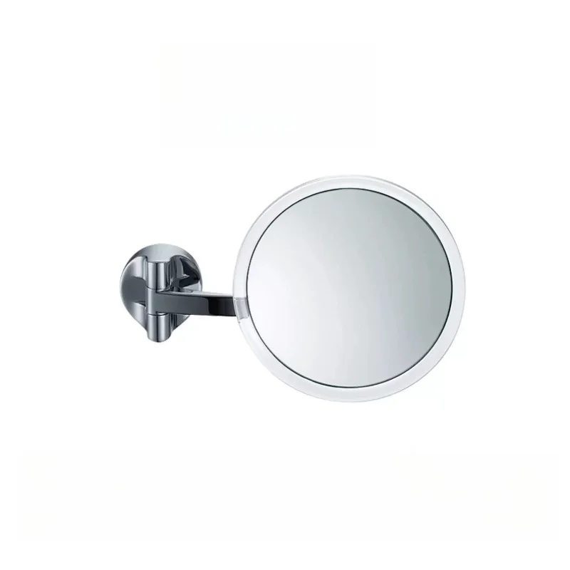 Toilet makeup mirror 3 times enlarged beauty mirror, bathroom hardware beauty rotating simple dressing mirror