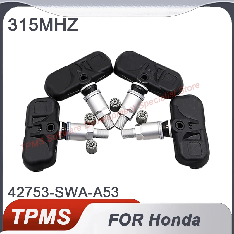 

42753-SWA-A53 Tire Pressure Sensor For 2008-2010 Honda Accord CRV FiT Accord S2000 PMV-107M 315MHZ