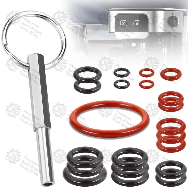 Coffee Machine Repair Tools & Matching Silicone O‑rings, Suitable for Jura Coffee Makers