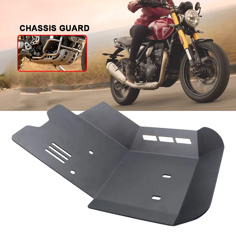 Motorcycle Engine Protection Cover Chassis Under Guard Skid Plate Fit For Speed 400 Speed400 2024 2025