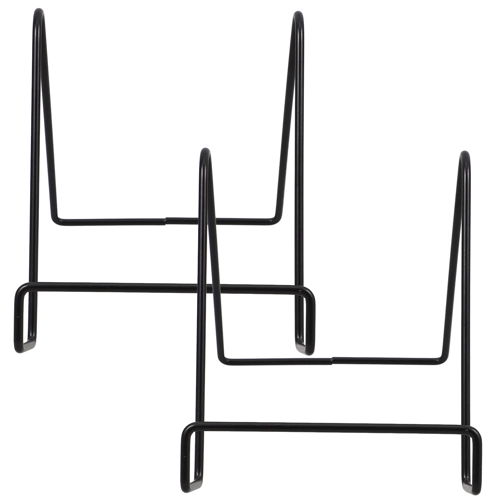 

Photo Frame Ornaments Iron Tray Stands Rack Supporting Tools Display Easel Decorative Kitchen Plate Picture Stand Simple Decor