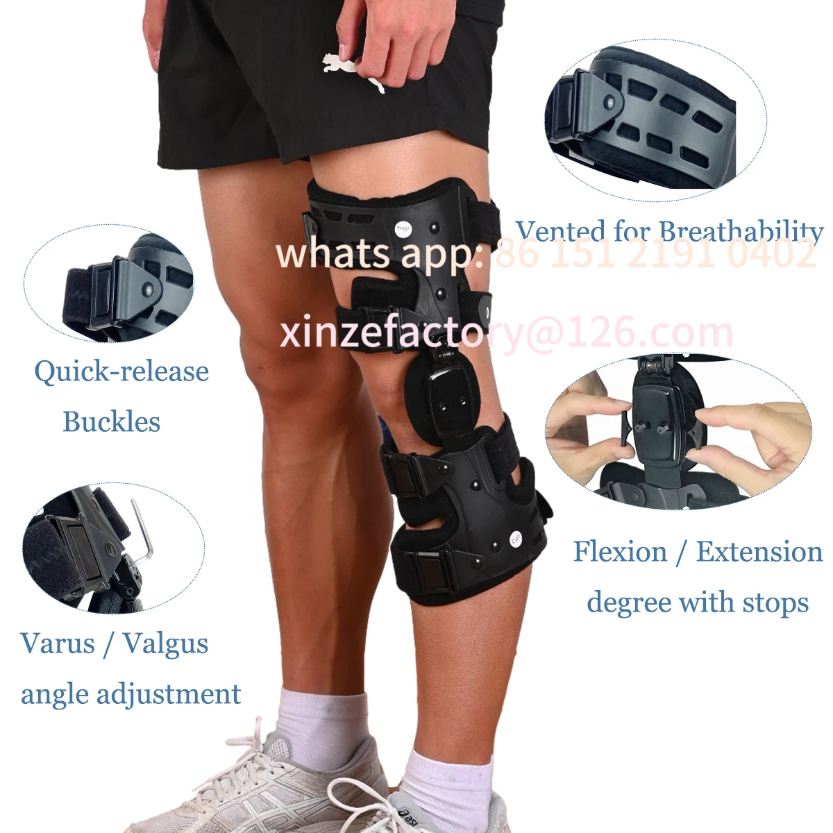 

Customizable Ginocchiera per scarico Sollievo dal dolore per l'artrite, osteoartrite, dolore alle articolazioni del ginocch