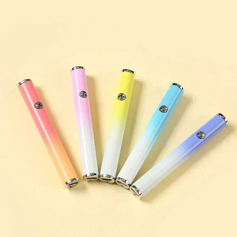 New Trendy Mini Metal USB Lighter Windproof Tungsten Wire Rechargeable Lighter Cute and High Aesthetic Smoking Gift