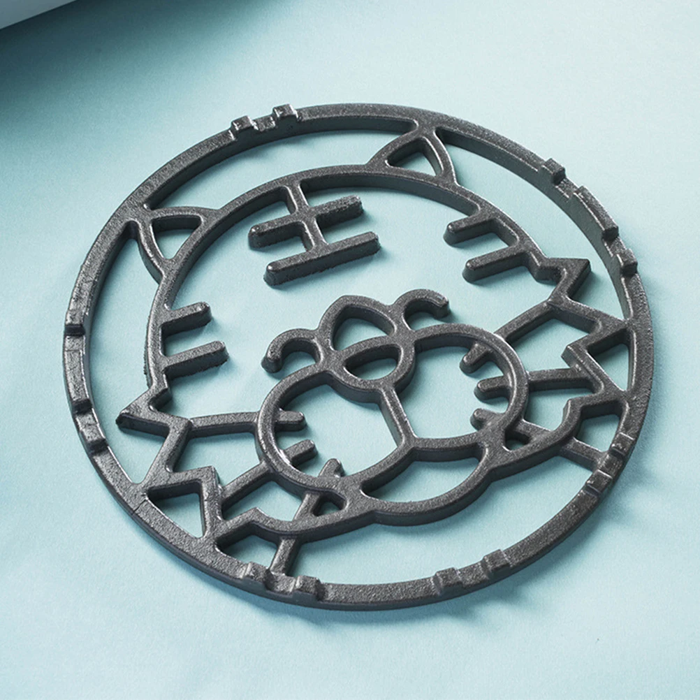 

Cast Iron Wok Pot Rack Ring Kitchen Support Frame Gas Stove Bracket Black Household Multi Functional Long Lasting High Temp