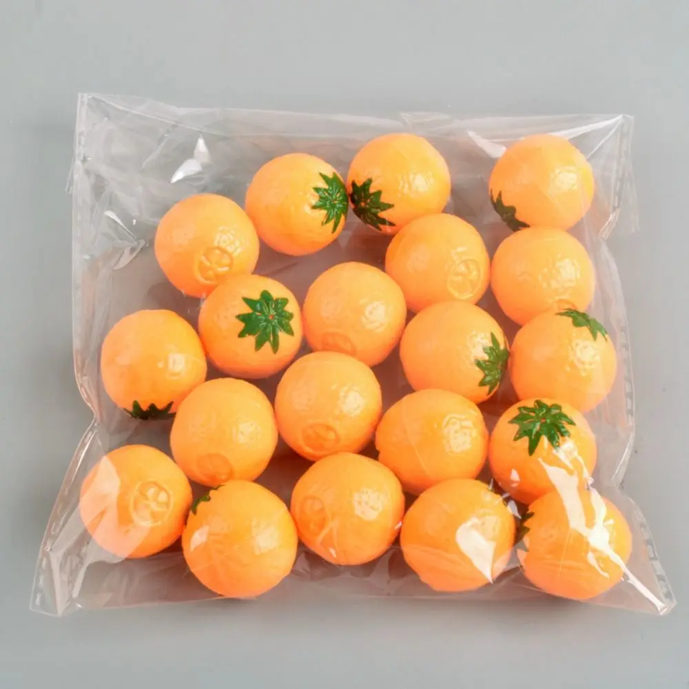 20 piezas Mini comida de imitación realista, modelo de pera, fresa, frutas artificiales, modelo de plátano bonito, juguete de cocina de simulación para niño