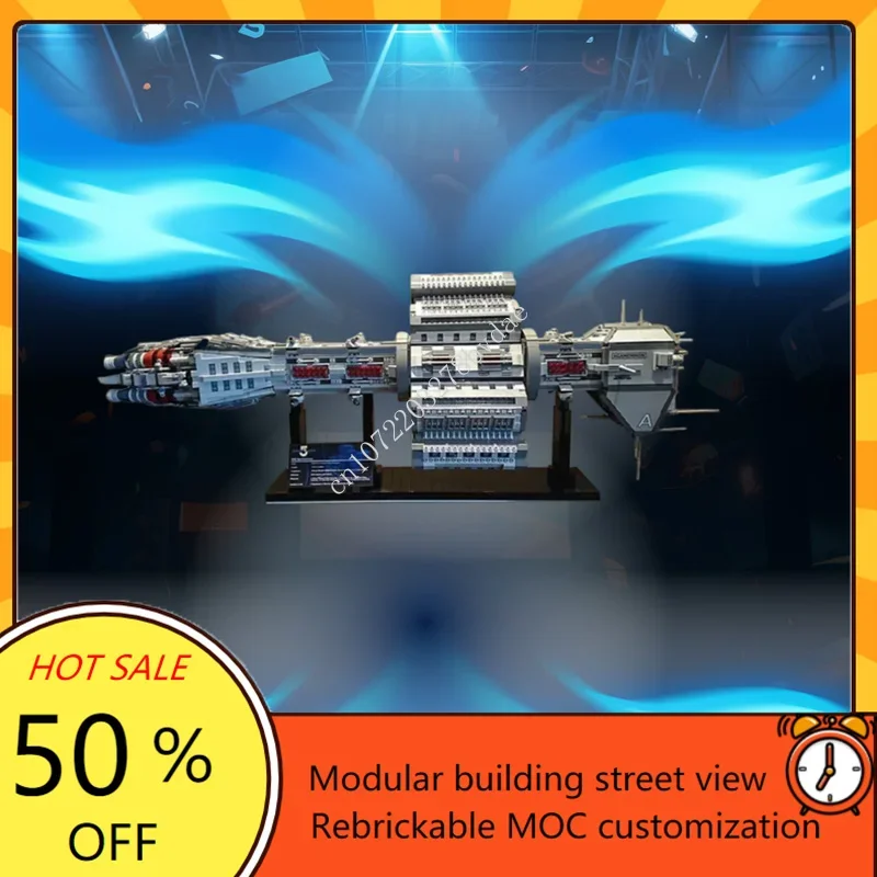 

4720PCS Hot Selling EAS Agamemnon Space War Military MOC Battle Model DIY Education Assembly Toy Architecture Puzzle Gift