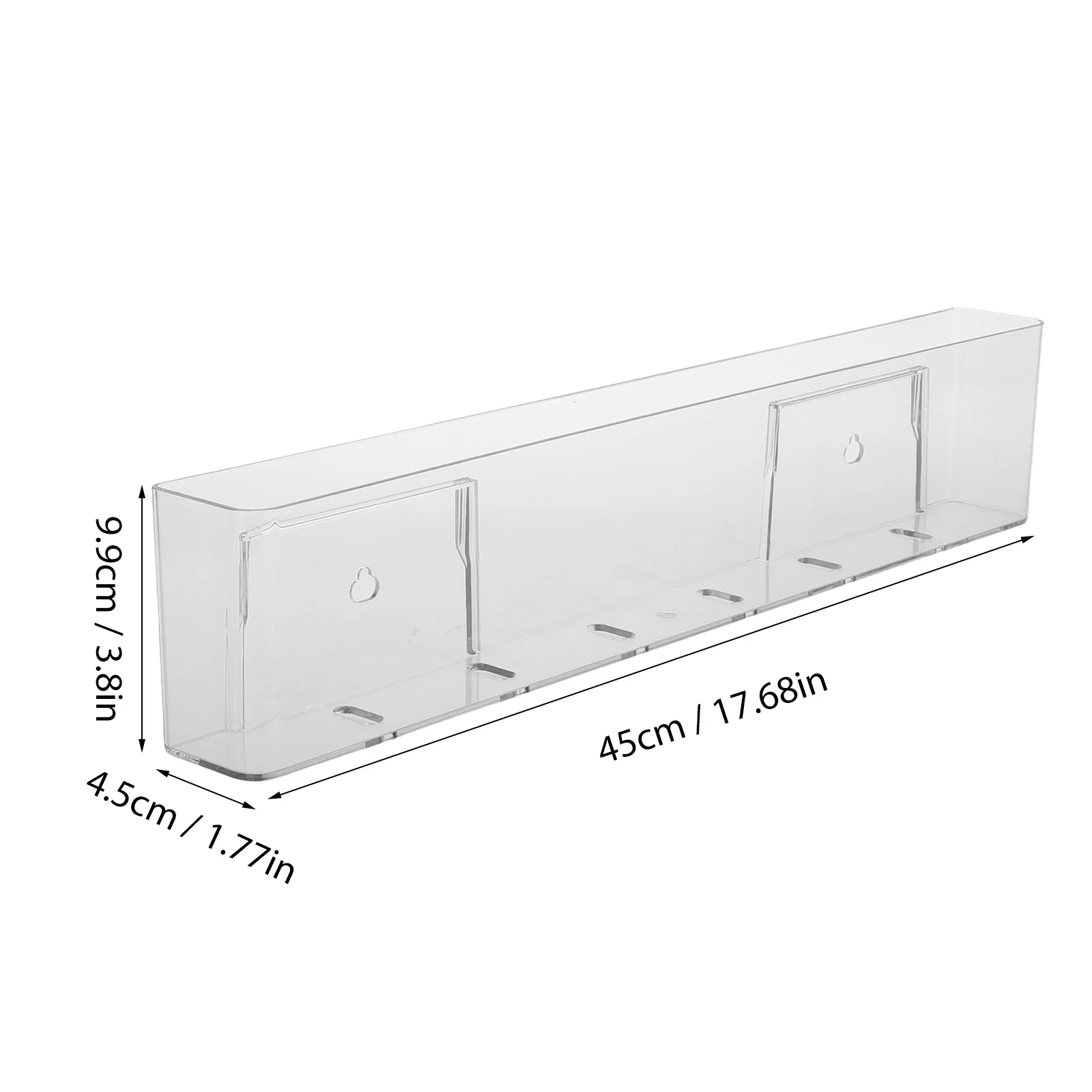 2 قطعة رف الكتب العائمة واضحة جدار جبل رف الكتب الصغيرة لغرفة الحضانة مجلة تخزين رف كتب جدار رفوف الكتب