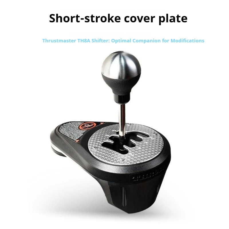 Metal 6+R/7+R Short Shifter Plate For Thrustmaster TH8A Gear Shifter Upgrade Damping Feel Mod Accessories for Sim Racing
