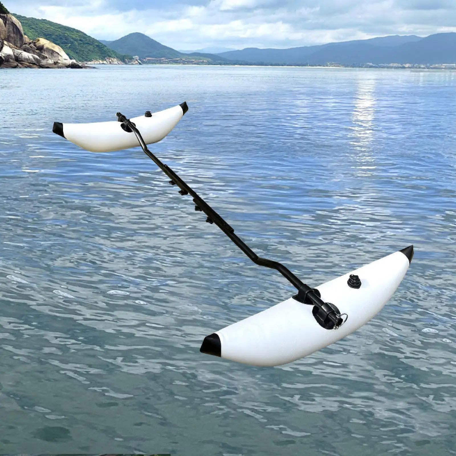 

PVC Canoe Outrigger Floats Easy to Install Inflatable Kayak Stabilizers