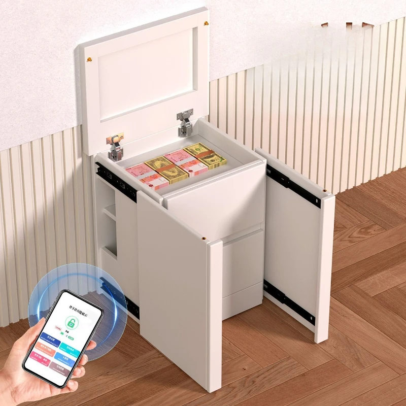 

Hidden hidden compartment bedside table storage unlocked bedroom hidden cabinet home insurance security