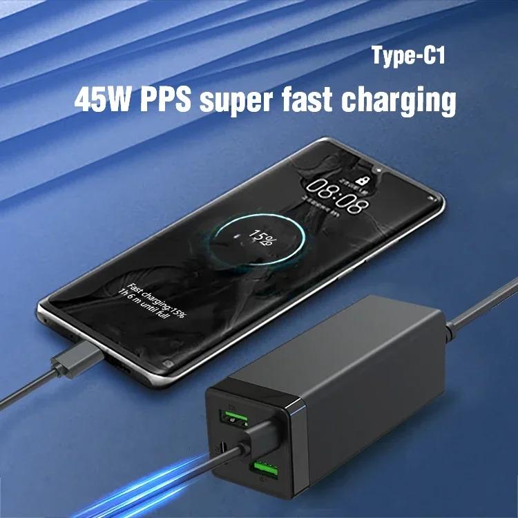 محولات وموصلات USB C للسفر الشامل ، كمبيوتر محمول Macpro ، طاقة C ، 20 واط