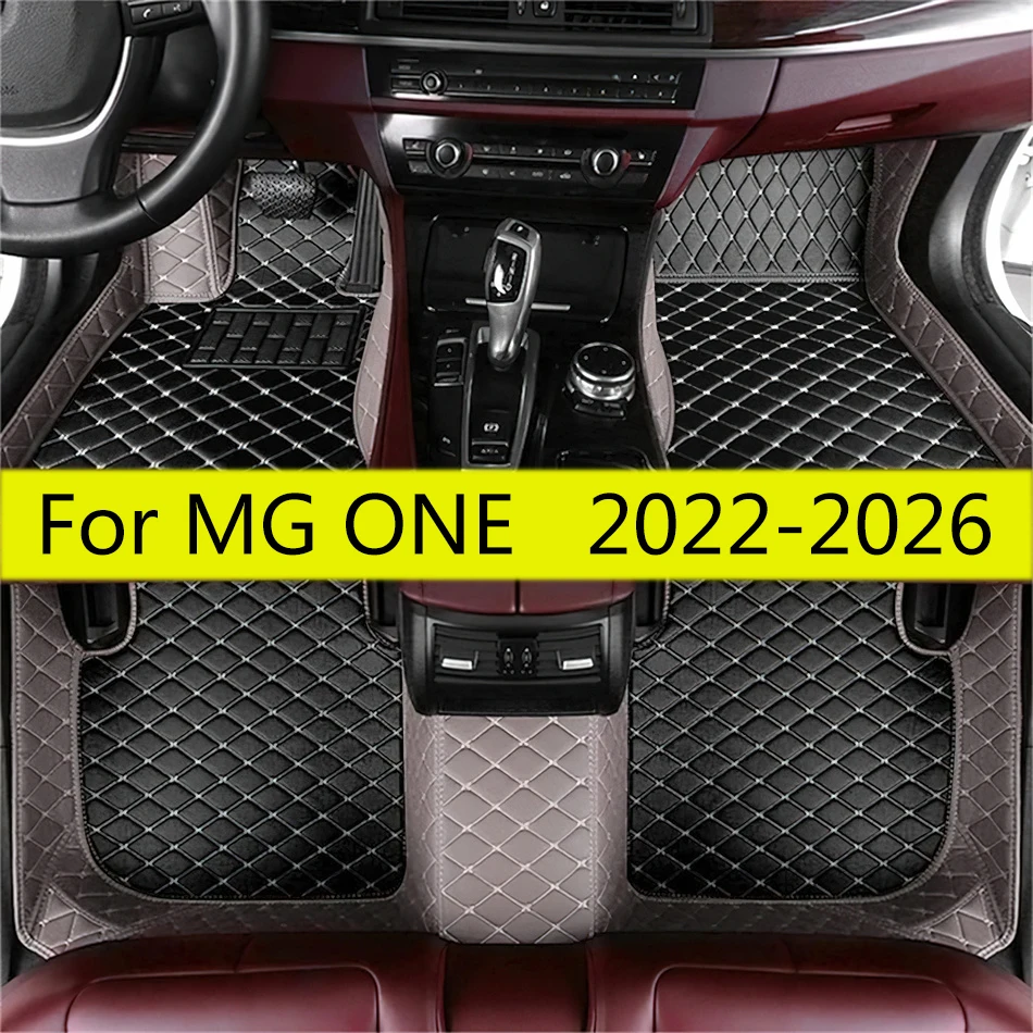 

Автомобильные напольные кожаные коврики подходят для гаражей Morris MG ONE 2022 2023 2024 2025 2026 Автоматические коврики для ног Коврики для автомобиля Полный комплект ковров
