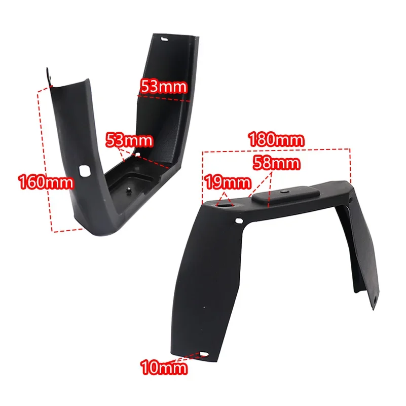 10 inch Electric Scooter Turn Signal Lamp Warning Taillight Rear Wrap Corner Protective shell for Kugoo M4 Parts